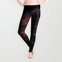 The Book Library - Vintage Books Leggings