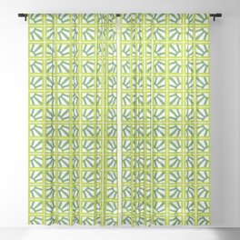 Breeze Block Eleven DPLG G Sheer Curtain