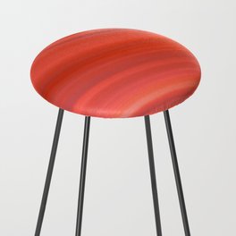 Cherry Pit Abstract Counter Stool