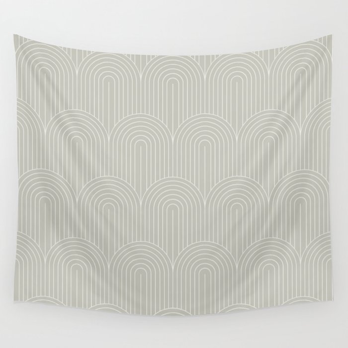 Art Deco Arch Pattern LXI Wall Tapestry
