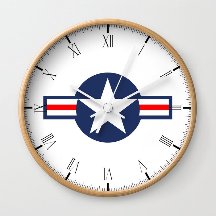 USAF Markings Wall Clock