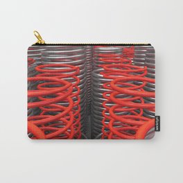 Plastic and metal springs and coils Carry-All Pouch | Pastic, Graphicdesign, Spring, Steel, Metal, Machine, Coil, Concept, 3D, Metallic 