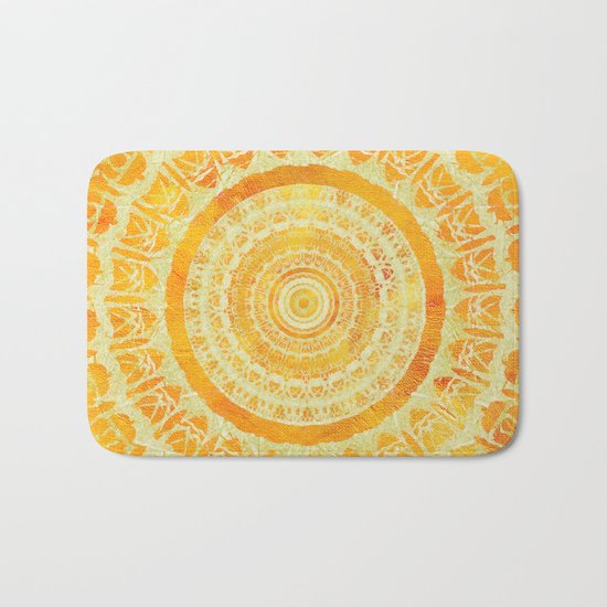 Sun Mandala 4 Bath Mat