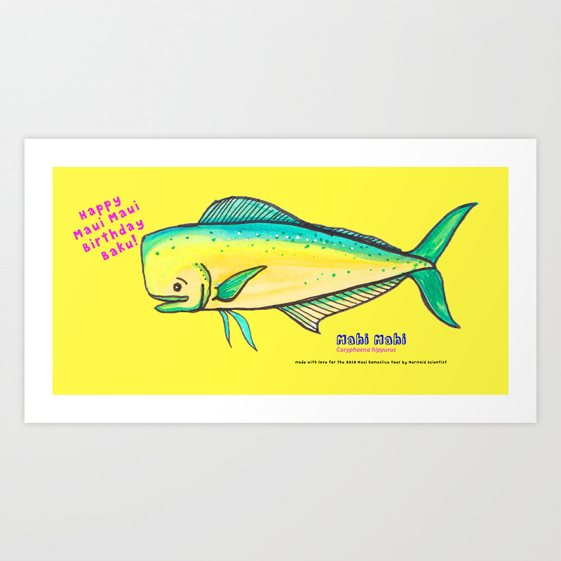 Mahi Mahi Yellow Art Print By Claudiamakeyev Society6 View product details of frozen mahi mahi from fuzhou woos international co.ltd manufacturer in ec21. mahi mahi yellow art print by claudiamakeyev