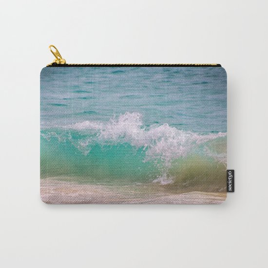 Caribbean Wave Carry-All Pouch