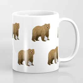 Bear Volleyball Coffee Mug