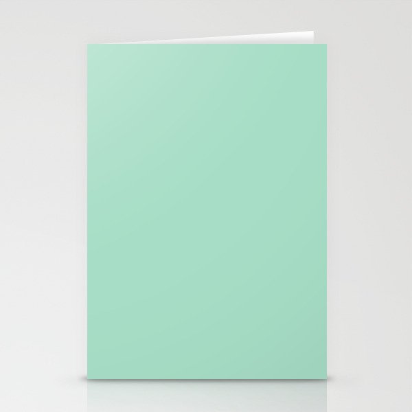 Spearmint Toothpaste Stationery Cards