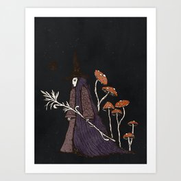 Witch Art Print