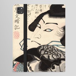 The Gangster Tomigoro (Utagawa Kunisada) iPad Folio Case