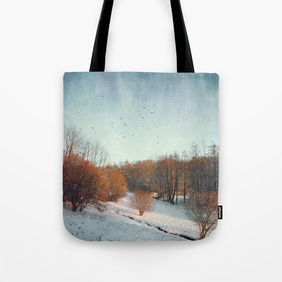 Trees in Winter II Tote Bag