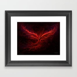 The Phoenix Rise Framed Art Print