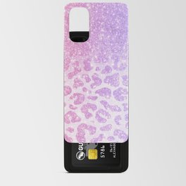 Leopard Glitter Android Card Case