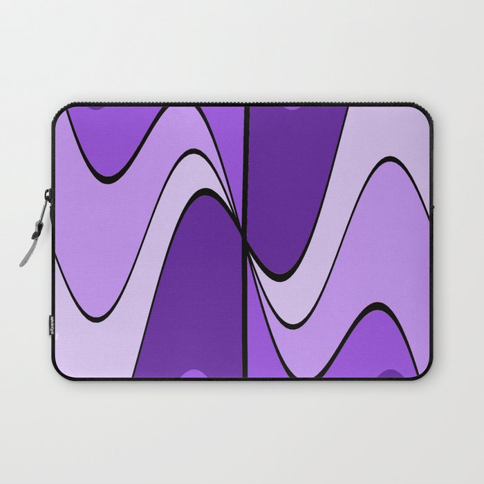 Hypnotic hippie purple Laptop Sleeve