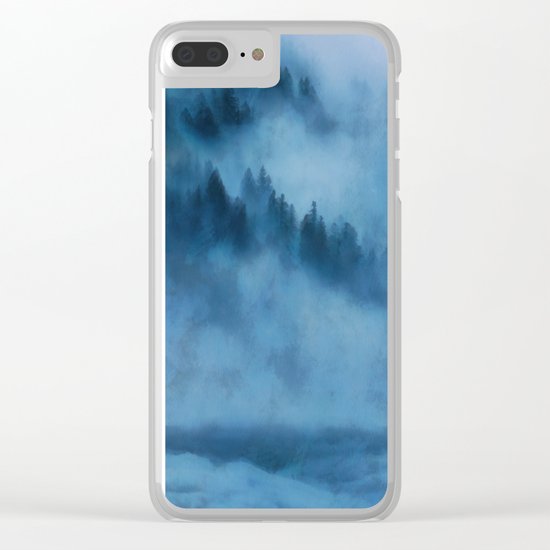 Forest Above the Clouds Clear iPhone Case
