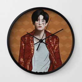 BTS Jungkook Wall Clock