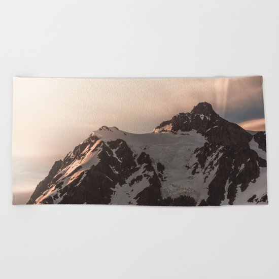 Shuksan Shine Beach Towel