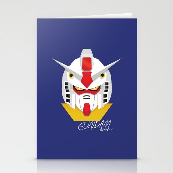 Gundam Material Stationery Cards