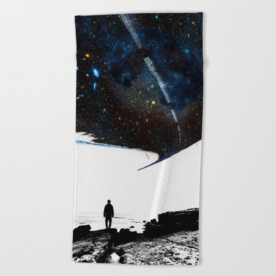 The Road Less Traveled Beach Towel