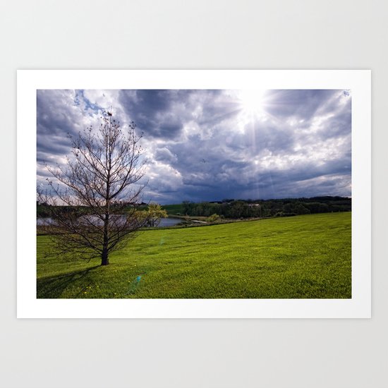 Under an Open Sky Art Print