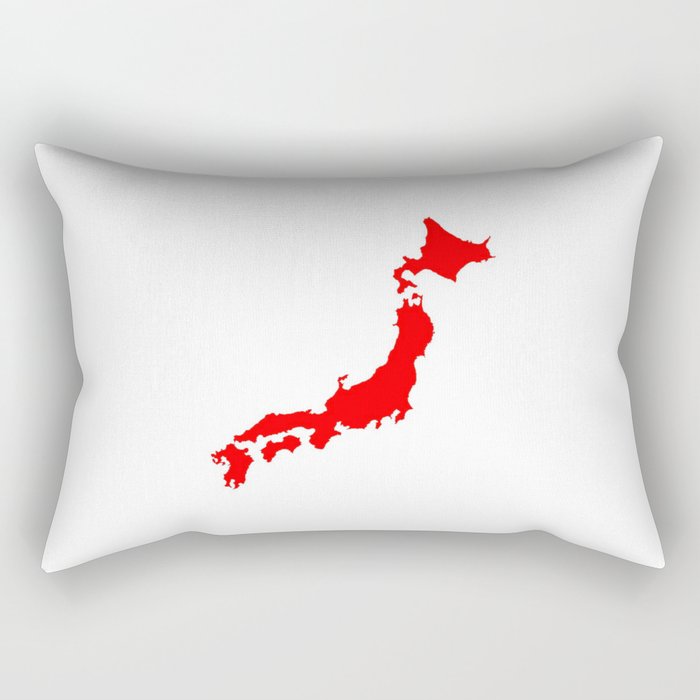 Shape of Japan 3 Rectangular Pillow
