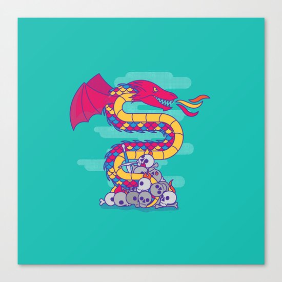 Burn Them All Canvas Print