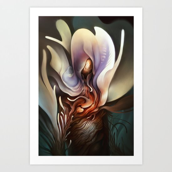 Wildflower Nephilim Art Print