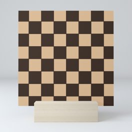 Classic Chess (King, Queen, Checkmate). Mini Art Print