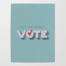 Let the People Vote Poster