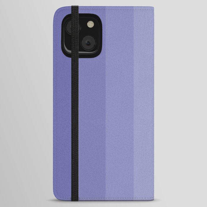 Very Peri Gradient Stripe III (Vertical) iPhone Wallet Case
