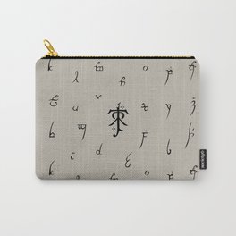 Elvish Letters Carry-All Pouch