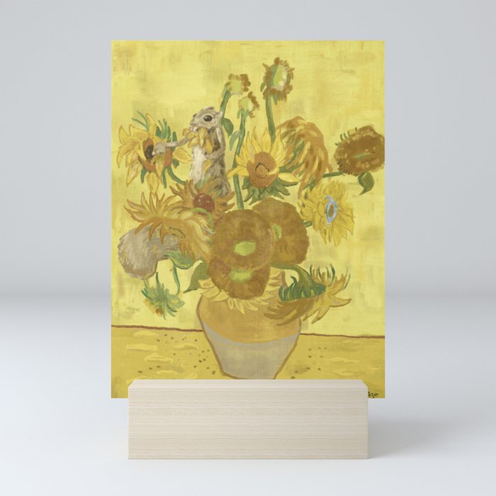 Sunflower Bob Mini Art Print