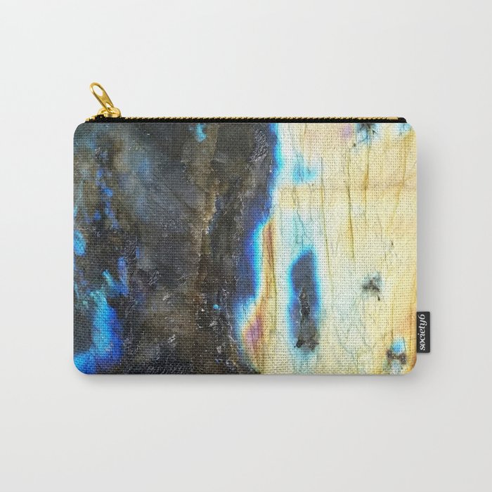 Labradorite Crystal Carry-All Pouch