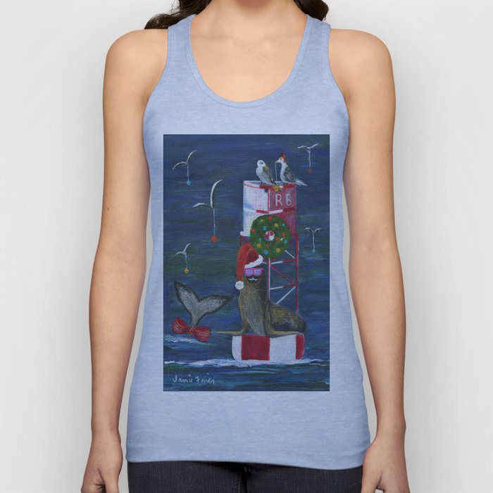Christmas Seal and Friends Tank Top