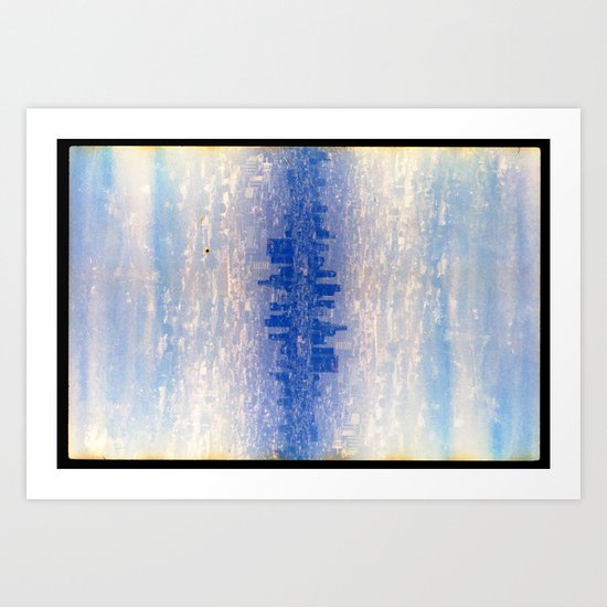 landscape nuarts (35mm multiple exposure) Art Print