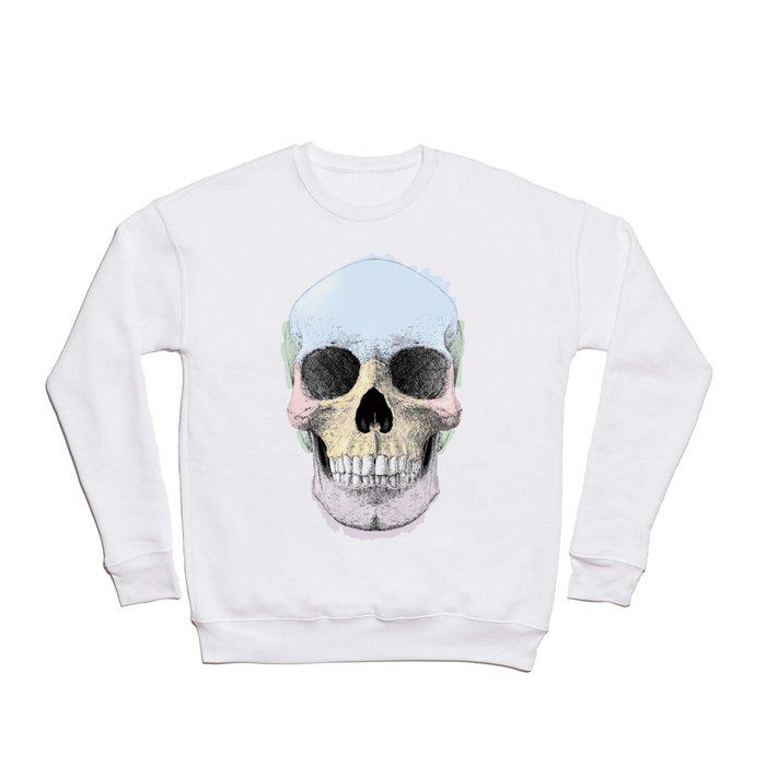 Coloured Skull Crewneck Sweatshirt