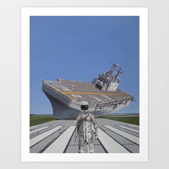 The Runway Art Print