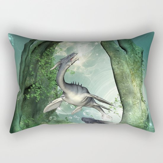 Awesome seadragon Rectangular Pillow