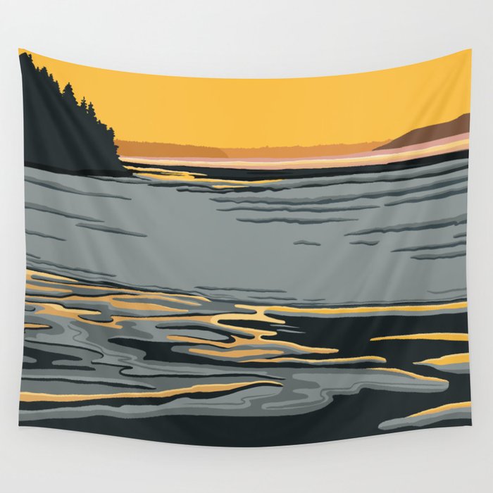 Ripples in the Sand Wall Tapestry
