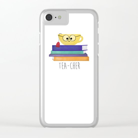 Teacher Clear iPhone Case