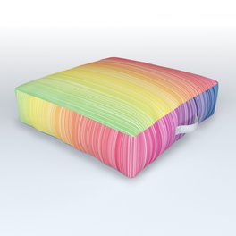 Rainbow colors abstract background. Colorful spectrum gradient. Outdoor Floor Cushion