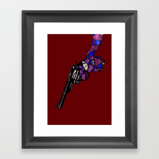 Oceanic Menace 2 Framed Art Print