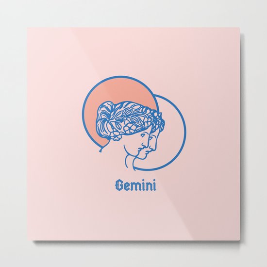 Gemini Metal Print