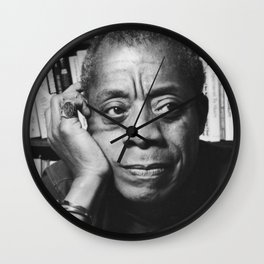 Baldwin and Books <3 Wall Clock