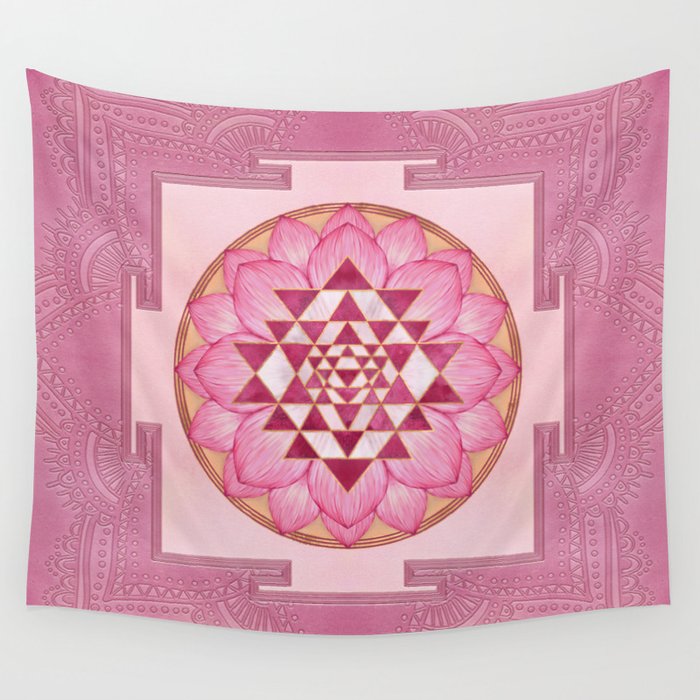 Sri yantra tapestry shop