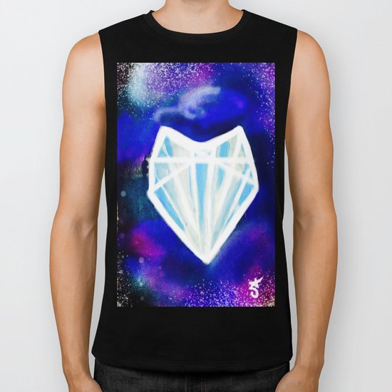Hearts or Diamonds, I'll Take Diamonds Biker Tank