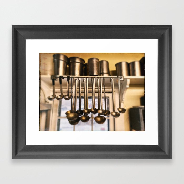 Ladles in the Kitchen Framed Art Print