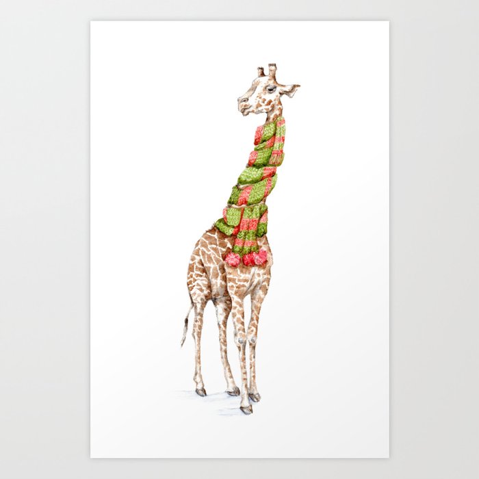 The scarf giraffe clearance