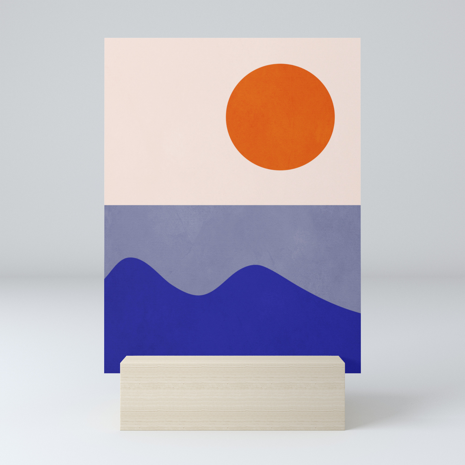 Abstract Minimal 50 Mini Art Print By Thindesign Society6