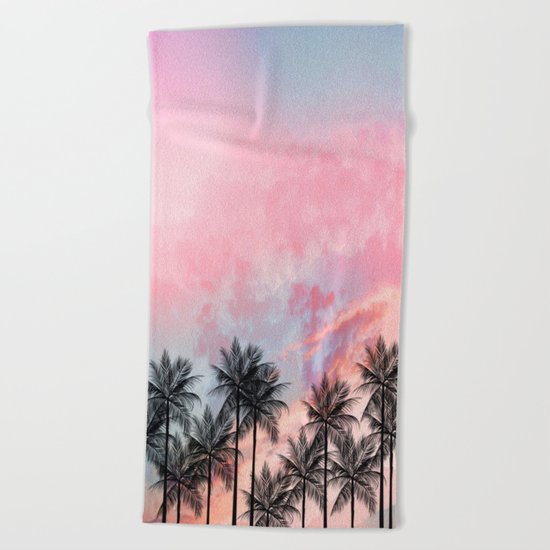 Summer Palm Tree #Society6 #Buyart #Decor Beach Towel