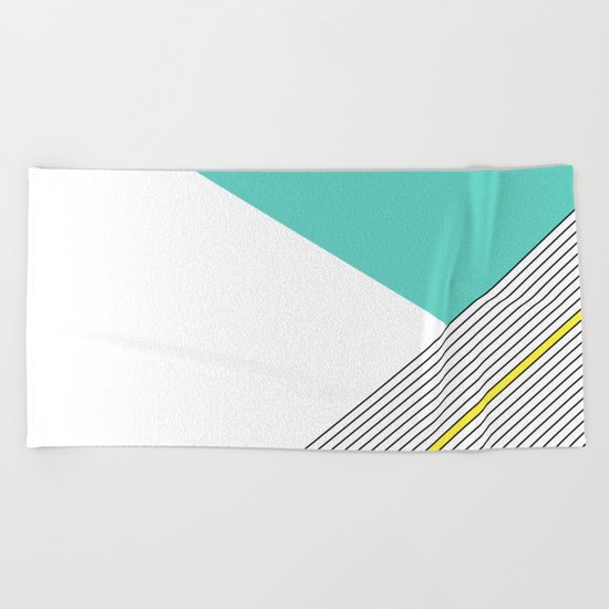 MINIMAL COMPLEXITY Beach Towel